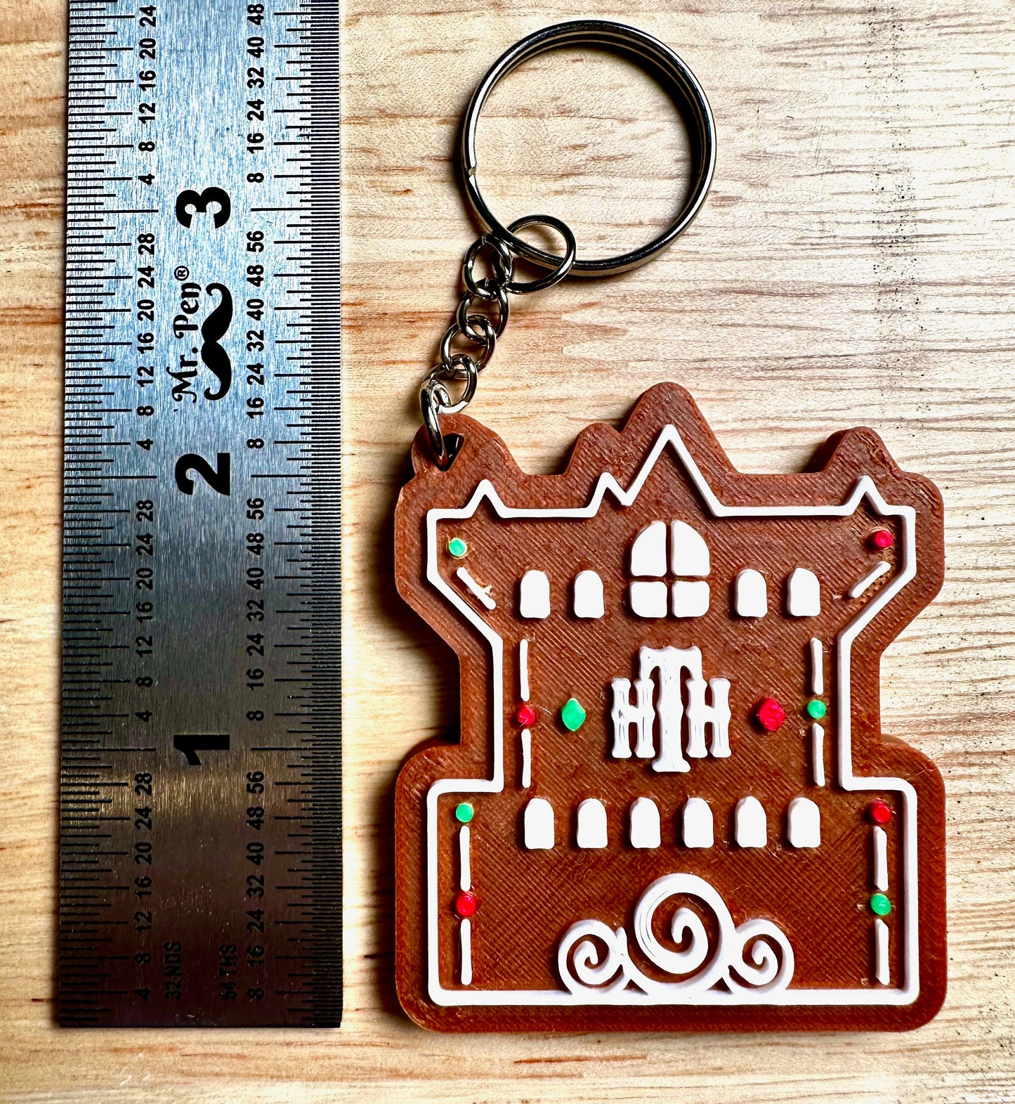 Gingerbread Disney Parks Keychains