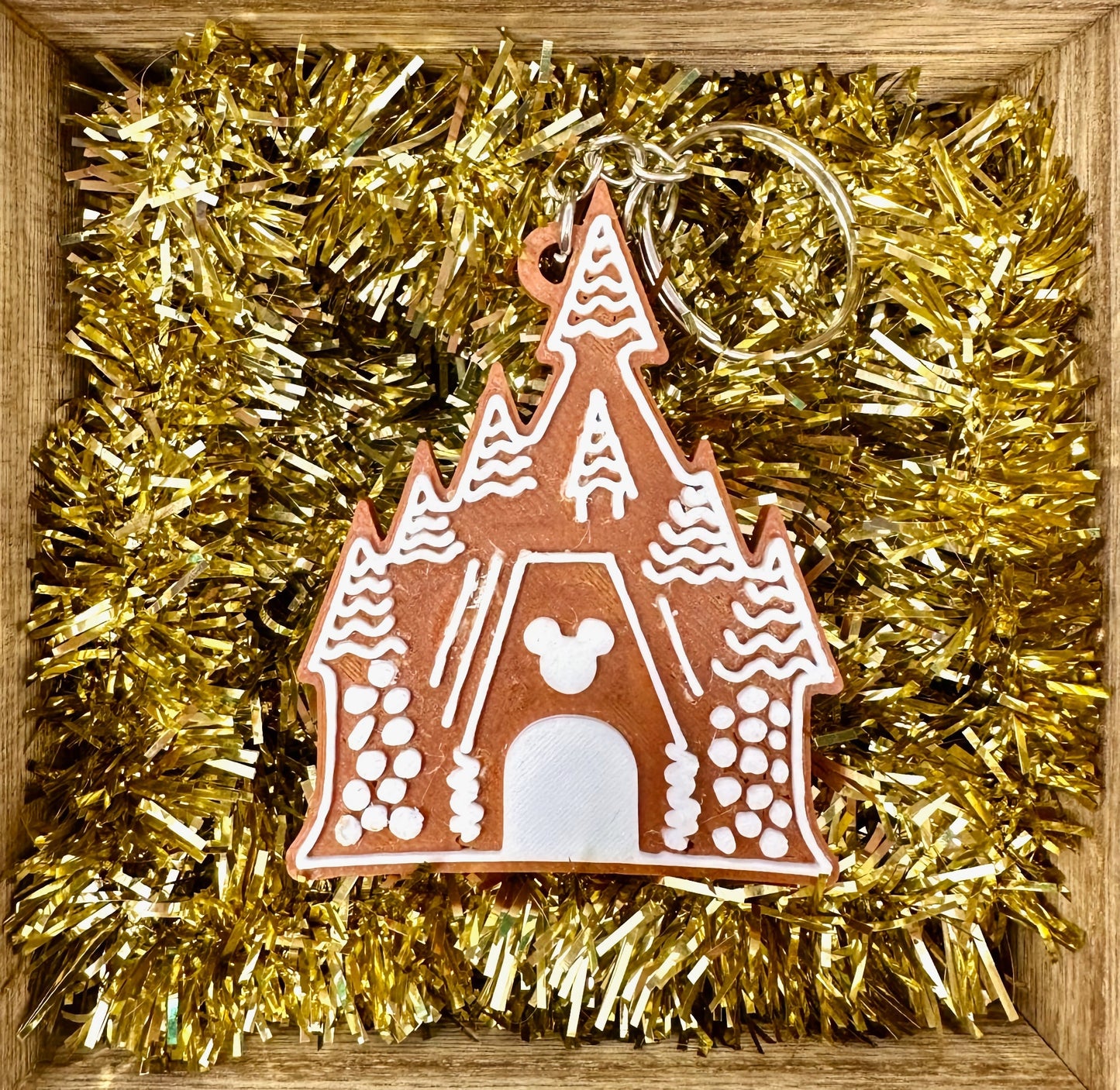 Gingerbread Disney Parks Keychains