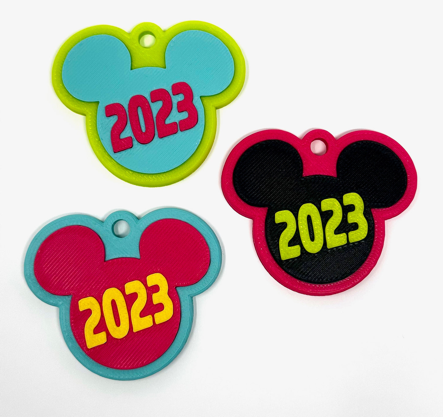 Mouse Ear 2023 & 2024 Keychains