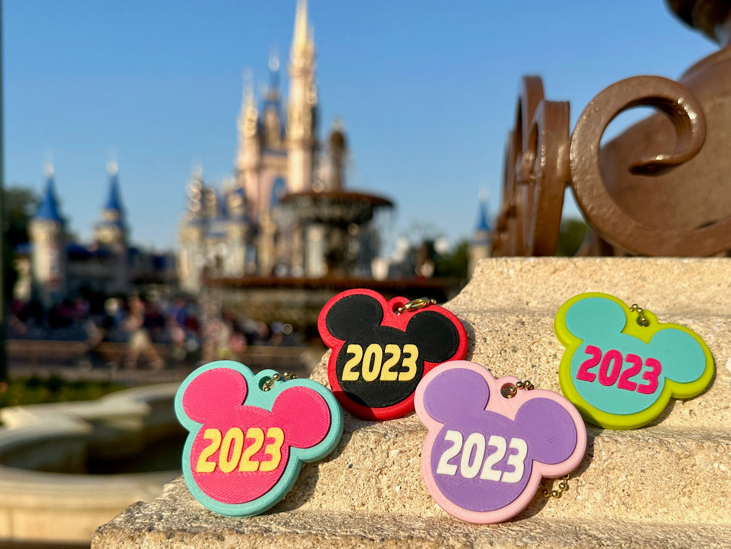 Mouse Ear 2023 & 2024 Keychains