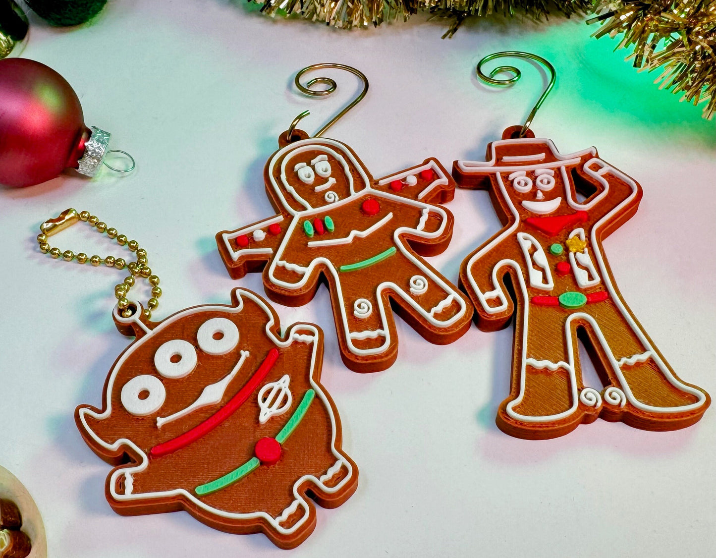 Toy Story Gingerbread Ornaments