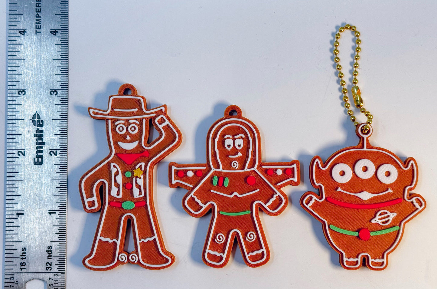 Toy Story Gingerbread Ornaments