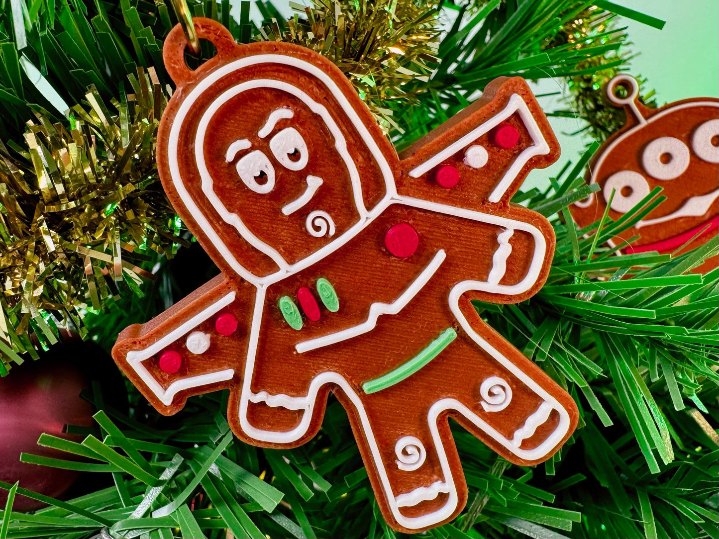 Toy Story Gingerbread Ornaments