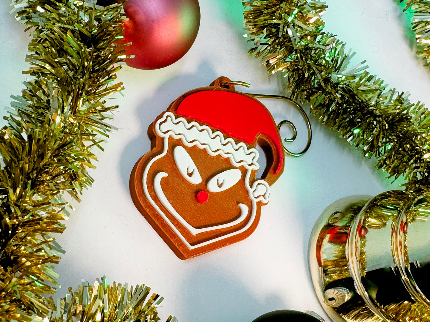 Grinch Gingerbread Ornament