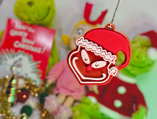 Grinch Gingerbread Ornament